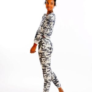 Zyia Active Camo Boyfriend Lounge Sweats